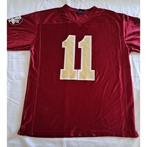 Florida State  Seminoles Jersey  Shirt L Made In Egypt  100%  Polyester #11